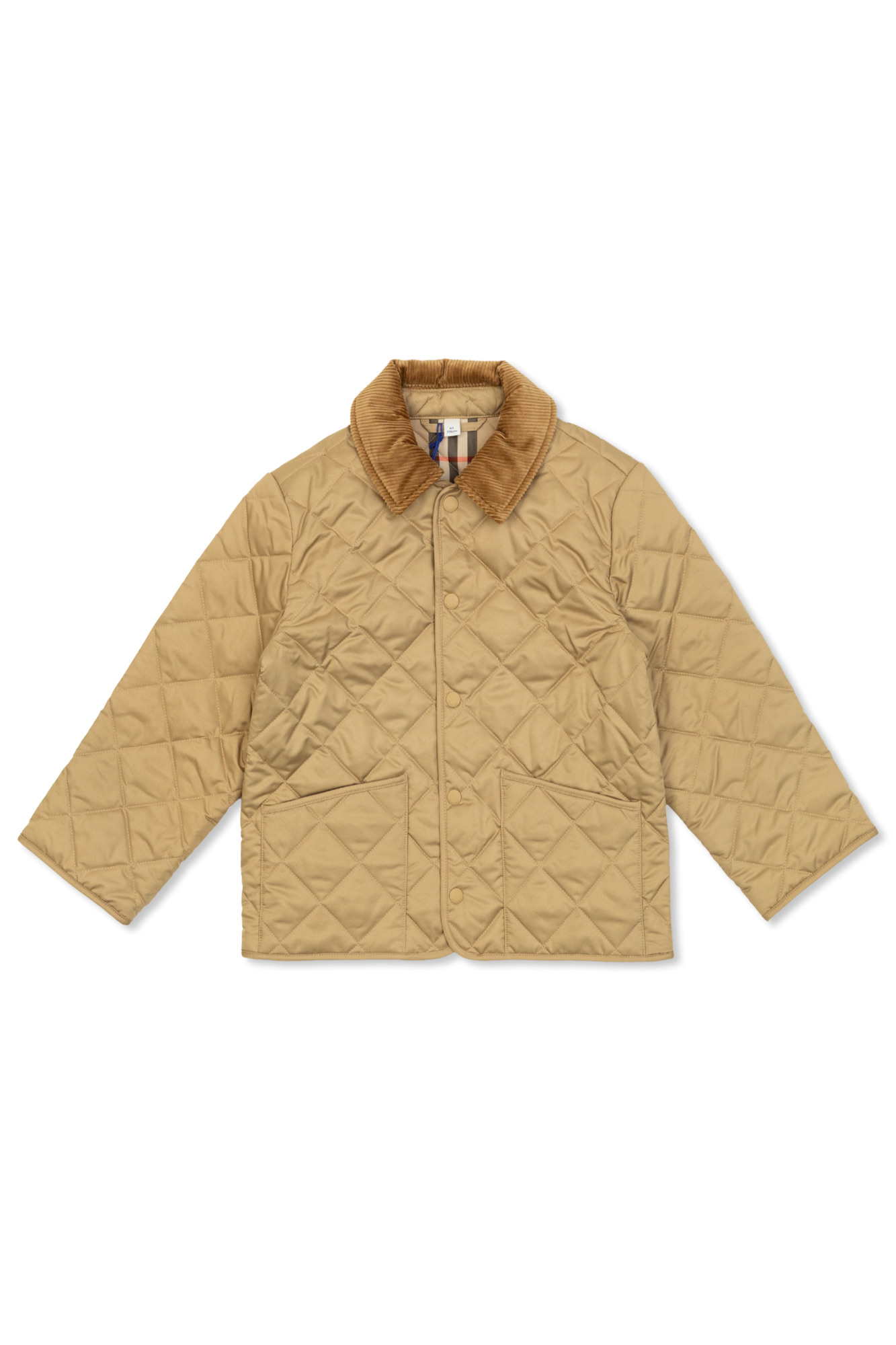 【福袋セール】 Burberry jacket Quilted Beige Kids Italy Vitkac - ジャケット・ブルゾン